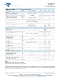 SI7236DP-T1-E3 Datasheet Page 2