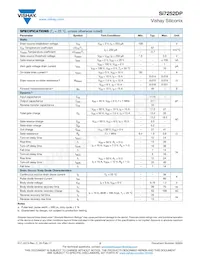 SI7252DP-T1-GE3 Datasheet Page 2