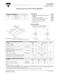 SI7956DP-T1-E3 Datasheet Cover