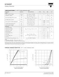 SI7956DP-T1-E3 Datasheet Pagina 2