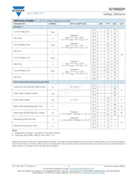 SI7998DP-T1-GE3 Datasheet Page 3