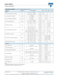 SIA519EDJ-T1-GE3 Datasheet Page 2
