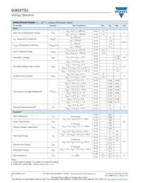SIA527DJ-T1-GE3 Datasheet Page 2