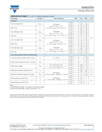 SIA527DJ-T1-GE3 Datasheet Page 3