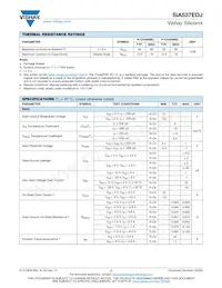 SIA537EDJ-T1-GE3 Datasheet Page 2