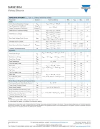 SIA921EDJ-T4-GE3 Datasheet Pagina 2