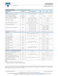SIA922EDJ-T1-GE3 Datasheet Page 2