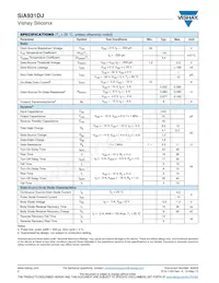 SIA931DJ-T1-GE3 Datasheet Page 2