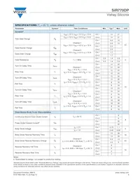 SIR770DP-T1-GE3 Datasheet Page 3