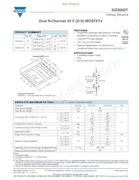 SIZ300DT-T1-GE3 Datasheet Cover
