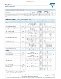 SIZ300DT-T1-GE3 Datasheet Page 2