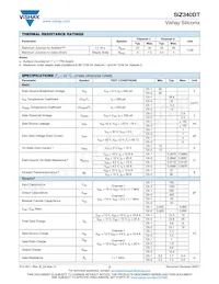 SIZ340DT-T1-GE3 Datasheet Page 2