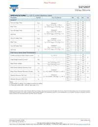 SIZ728DT-T1-GE3 Datasheet Page 3