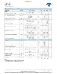 SIZ730DT-T1-GE3 Datasheet Page 2