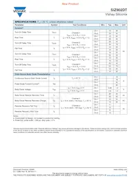SIZ902DT-T1-GE3 Datasheet Page 3