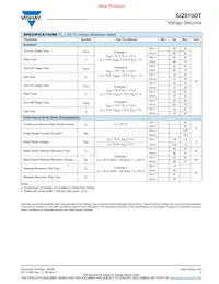 SIZ910DT-T1-GE3 Datasheet Page 3
