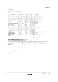 SP8K24FU6TB Datasheet Page 2