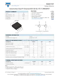 SQ4917EY-T1_GE3 Datasheet Cover
