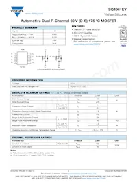 SQ4961EY-T1_GE3 Datasheet Cover