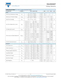 SQJ500AEP-T1_GE3 Datasheet Page 2
