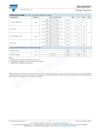 SQJ500AEP-T1_GE3 Datasheet Page 3