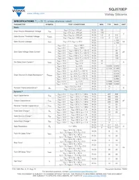 SQJ570EP-T1_GE3 Datasheet Page 2