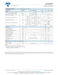 SQJ952EP-T1_GE3 Datasheet Page 2
