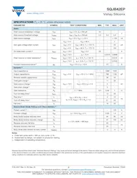 SQJB42EP-T1_GE3 Datasheet Page 2