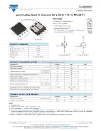 SQJB80EP-T1_GE3 Datenblatt Cover