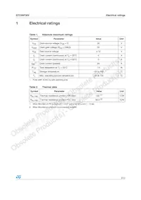 STC5NF30V Datasheet Page 3
