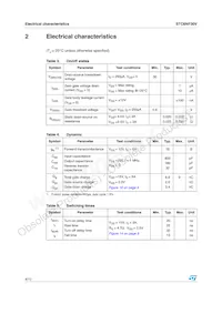 STC6NF30V Datasheet Page 4