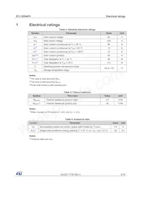 STL15DN4F5 Datasheet Page 3