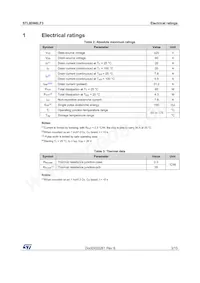 STL8DN6LF3 Datasheet Page 3