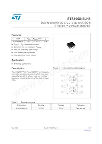 STS10DN3LH5 Datasheet Cover