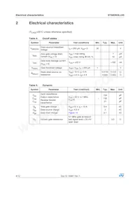 STS8DN3LLH5 Datasheet Page 4