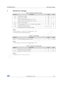 STS8DN6LF6AG Datasheet Page 3