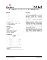 TC6321T-V/9U Datenblatt Cover