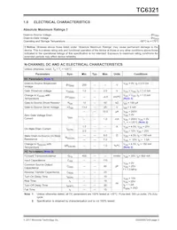 TC6321T-V/9U Datasheet Page 3