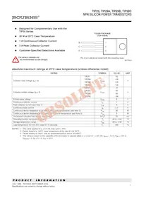 TIP29B-S Datasheet Cover