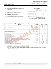 TIP33B-S Datasheet Cover