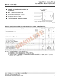 TIP34B-S Datasheet Cover
