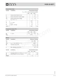 VKM40-06P1 Datasheet Page 2