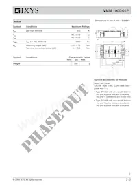 VMM1000-01P Datasheet Page 2