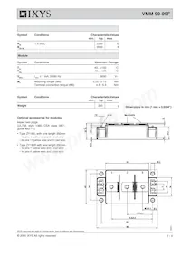 VMM90-09F Datasheet Page 2