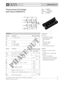 VWM200-01P Datasheet Cover