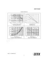 ZX5T849ZTA Datasheet Page 3