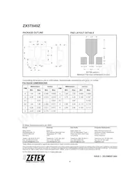 ZX5T849ZTA Datasheet Page 6