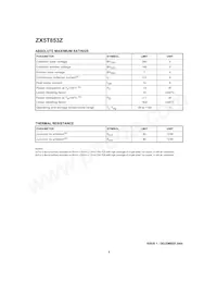 ZX5T853ZTA Datasheet Page 2