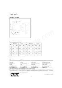 ZX5T869ZTA Datasheet Page 6