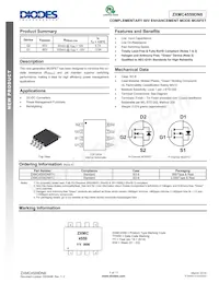 ZXMC4559DN8TA Datasheet Copertura